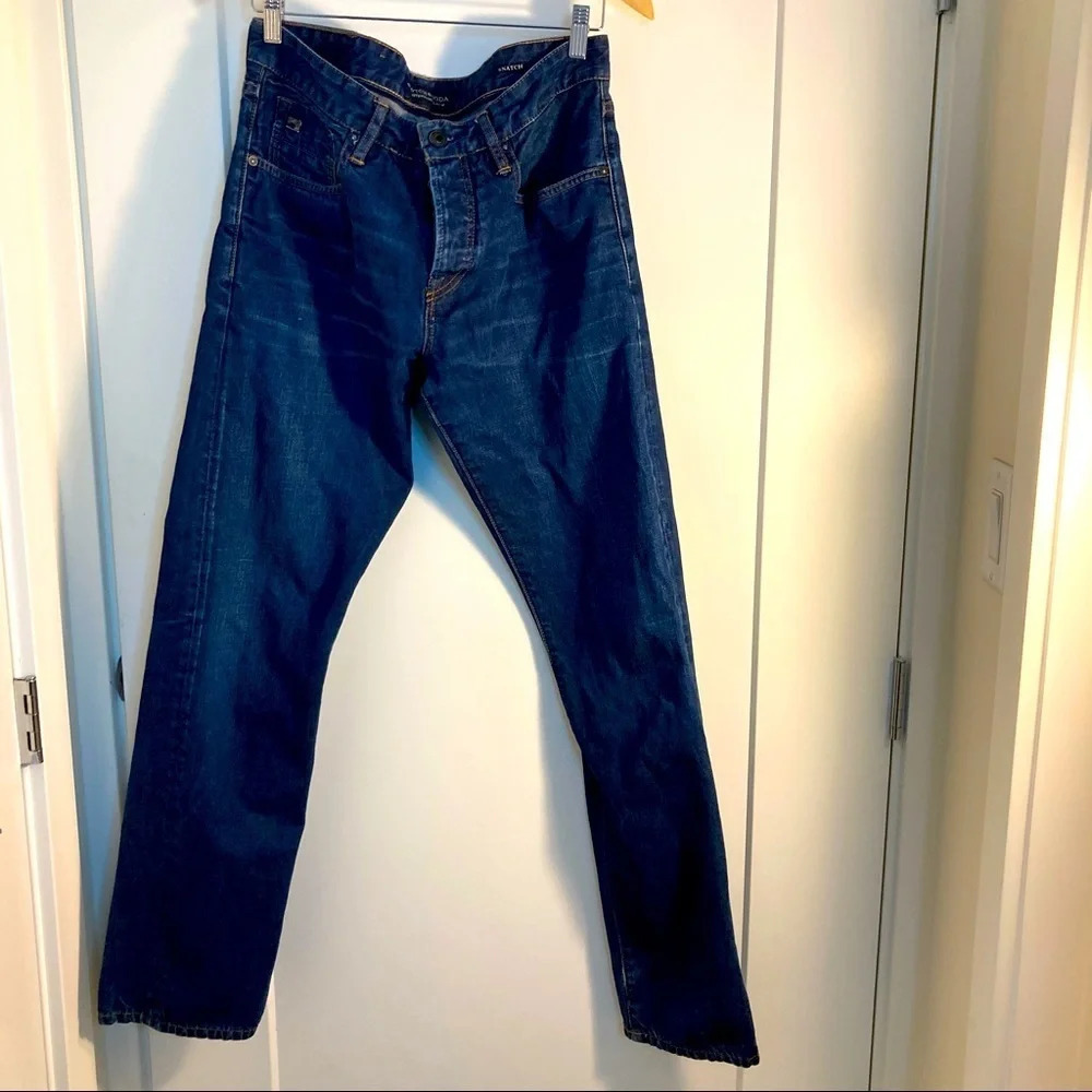 SCOTCH & SODA 32 x 34 Snatch Dark Wash  Jeans